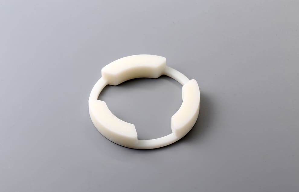 3d printed resin in assembly geometry